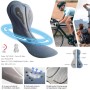 Traje de Triatlón de Manga Corta para Hombre,Traje de Ciclismo Acolchado de una Pieza para Hombre＋Acolchado Profesional de