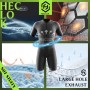 Traje de Triatlón de Manga Corta para Hombre,Traje de Ciclismo Acolchado de una Pieza para Hombre＋Acolchado Profesional de