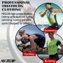 Traje de Triatlón de Manga Corta para Hombre,Traje de Ciclismo Acolchado de una Pieza para Hombre＋Acolchado Profesional de