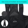 FFFF & OLFEH Hombre Conjunto Ropa de Ciclismo para Verano, Maillot Manga Corta de Bicicleta, y Culotte Ciclismo Transpirable,