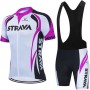FFFF & OLFEH Hombre Conjunto Ropa de Ciclismo para Verano, Maillot Manga Corta de Bicicleta, y Culotte Ciclismo Transpirable,