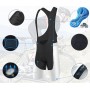 Conjunto de camiseta de ciclismo para hombre, ropa de ciclismo de carretera con babero acolchado 9D, pantalones cortos MTB,