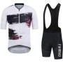 Traje Ciclismo Hombre para Verano, Ropa Ciclismo Manga Corta y Culotte Ciclismo Transpirable, Maillot Bicicleta Hombre de