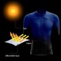 Traje Ciclismo Hombre para Verano, Ropa Ciclismo Manga Corta y Culotte Ciclismo Transpirable, Maillot Bicicleta Hombre de