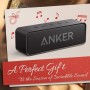 Soundcore de Anker Altavoces Bluetooth Portatil, 24 horas de reproducción, alcance de Bluetooth de 20 metros y micrófono