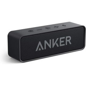 Soundcore de Anker Altavoces Bluetooth Portatil, 24 horas de reproducción, alcance de Bluetooth de 20 metros y micrófono