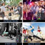 TOMPROAD Altavoz Bluetooth, portátil, caja Bluetooth con subwoofer, inalámbrico, sonido estéreo rico, altavoz para fiestas,