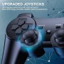 Diswoe Mando PS3, 2 Pack Mando Inalámbrico para PS3, Wireless Bluetooth Controlador con Doble Vibración, Gyro Axis, Mando