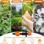 40 Emisores de Riego para Jardinería, Goteros de Riego Profesionales, Kit de Riego por Goteo, Gotero de Riego de Plástico ABS
