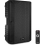 Vonyx VSA15BT Altavoz Activo portátil 1000w autoamplificados. Altavoz 15 Pulgadas Profesional con Bluetooth, Ecualizador,