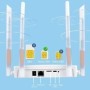 Enrutador WiFi 4G LTE extensor WIFI repetidor 150Mbps 4 antenas amplif