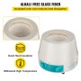 VEVOR Manto Calefactor, 1000ML Agitador Magnético, 350W Manta de Calentamiento de Agitación Profesional, Uso en los Campos de