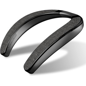 Smalody Altavoz Bluetooth Altavoz inalámbrico portátil con Banda para el Cuello Teatro Estéreo Sonido Envolvente con micrófono
