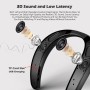 Smalody Altavoz Bluetooth Altavoz inalámbrico portátil con Banda para el Cuello Teatro Estéreo Sonido Envolvente con micrófono