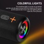 CYBORIS Altavoz Bluetooth portátil 2 en 1, resistente al agua, con sonido estéreo fuerte de 20 W, 24 horas de reproducción,