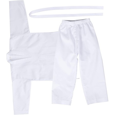 SHERCHPRY 1 Juego uniforme de kárate trajes capacitación real práctica combate negro karategui adulto judogi cinturón traje