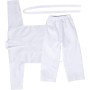 SHERCHPRY 1 Juego uniforme de kárate trajes capacitación real práctica combate negro karategui adulto judogi cinturón traje