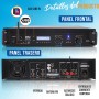 Pyle Amplificador de Potencia Bluetooth de 2 Canales, 2000 W, Montaje en Rack, Receptor estéreo inalámbrico de Audio Profesional