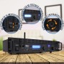 Pyle Amplificador de Potencia Bluetooth de 2 Canales, 2000 W, Montaje en Rack, Receptor estéreo inalámbrico de Audio Profesional