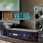 Pyle Amplificador de Potencia Bluetooth de 2 Canales, 2000 W, Montaje en Rack, Receptor estéreo inalámbrico de Audio Profesional
