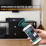 Pyle Amplificador de Potencia Bluetooth de 2 Canales, 2000 W, Montaje en Rack, Receptor estéreo inalámbrico de Audio Profesional