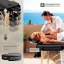 tectake® Camilla Masaje Plegable de Madera, Camilla Profesional para Fisioterapia, Quiromasaje, Tatoos, Reiki, Camilla Estética