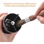 LAOYE Molinillo de Café Cepillo de Limpieza para Molinillos de Café para Espresso y Equipo Cafetera, Cepillo para Molinillos con