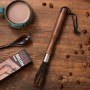 LAOYE Molinillo de Café Cepillo de Limpieza para Molinillos de Café para Espresso y Equipo Cafetera, Cepillo para Molinillos con