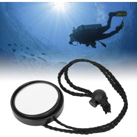 KIMISS Espejo de Buceo, HSJ 928 Retrovisor de 360 ​​Grados Profesional Fácil de Transportar Snorkel y Almacenar Pequeño para