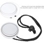 KIMISS Espejo de Buceo, HSJ 928 Retrovisor de 360 ​​Grados Profesional Fácil de Transportar Snorkel y Almacenar Pequeño para