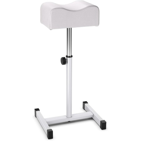 COSTWAY Reposapiés para Pedicura y Manicura, Soporte de Pie con Altura Ajustable, Equipamiento Profesional para Uñas con
