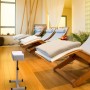 COSTWAY Reposapiés para Pedicura y Manicura, Soporte de Pie con Altura Ajustable, Equipamiento Profesional para Uñas con