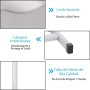 COSTWAY Reposapiés para Pedicura y Manicura, Soporte de Pie con Altura Ajustable, Equipamiento Profesional para Uñas con