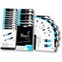 Figgrs Training Cards en alemán - Rückenfit I 50 ejercicios de fitness para una espalda fuerte y sana I entrenamiento de espalda