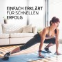 Figgrs Training Cards en alemán - Rückenfit I 50 ejercicios de fitness para una espalda fuerte y sana I entrenamiento de espalda