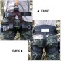 NewDoar Arnés de escalada, arnés de escalada profesional para montañismo, arnés de medio cuerpo para rappel, equipo de escalada