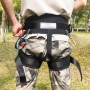 NewDoar Arnés de escalada, arnés de escalada profesional para montañismo, arnés de medio cuerpo para rappel, equipo de escalada