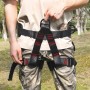 NewDoar Arnés de escalada, arnés de escalada profesional para montañismo, arnés de medio cuerpo para rappel, equipo de escalada