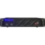 Ibiza - AMP2000-MKII - Amplificador PA profesional 2x1500W con entradas XLR/Jack y salidas Speakon/Born - 19" Rackable - Negro