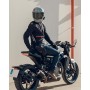 IRON JIA'S Chaqueta Moto Hombre con Hombreras, Coderas, Espaldares CE, Transpirable y a la Moda, Equipo de Protección para Moto