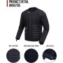 IRON JIA'S Chaqueta Moto Hombre con Hombreras, Coderas, Espaldares CE, Transpirable y a la Moda, Equipo de Protección para Moto