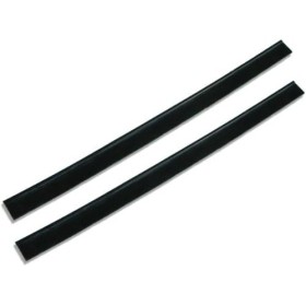GBPro - Escobilla de goma profesional para limpiaparabrisas de acero inoxidable, 2 piezas, para limpiador de mamparas de ducha