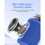 AY Altavoz Bluetooth Portátil con Luces, Impermeable IPX5, Parlante Estéreo, Entrada AUX&TF-Card, Autonomía de 24H, Altavoz