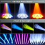 Mini 60W Beam Cabeza Móvil Luces de Escenario, RGBW LED Luces de Fiesta dmx512 Control de Sonido Equipo de Iluminación