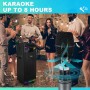 6,5 Pulgadas Altavoz DSP Karaoke Profesional con 2 micrófonos inalámbricos para TV, Máquina Bluetooth portátil con