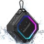 Tronsmart Groove 2 Altavoz Portátiles, Bluetooth 5.3, Luces Led con 18 Horas de Reproducción, Impermeable IPX7, para Smartphone,