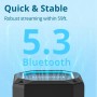 Tronsmart Groove 2 Altavoz Portátiles, Bluetooth 5.3, Luces Led con 18 Horas de Reproducción, Impermeable IPX7, para Smartphone,
