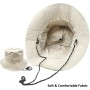 lifwimner Plegable Sombrero de Pescador Mujer Hombre Impermeable Sombrero de Sol Verano Playa Gorra Unisex con