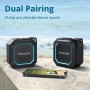 Tronsmart Groove 2 Altavoz Portátiles, Bluetooth 5.3, Luces Led con 18 Horas de Reproducción, Impermeable IPX7, para Smartphone,