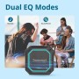 Tronsmart Groove 2 Altavoz Portátiles, Bluetooth 5.3, Luces Led con 18 Horas de Reproducción, Impermeable IPX7, para Smartphone,